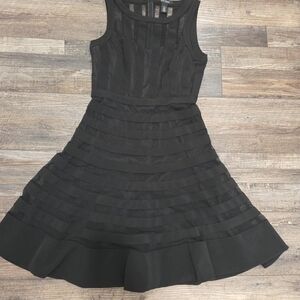 Elegant Black Sleeveless Dress